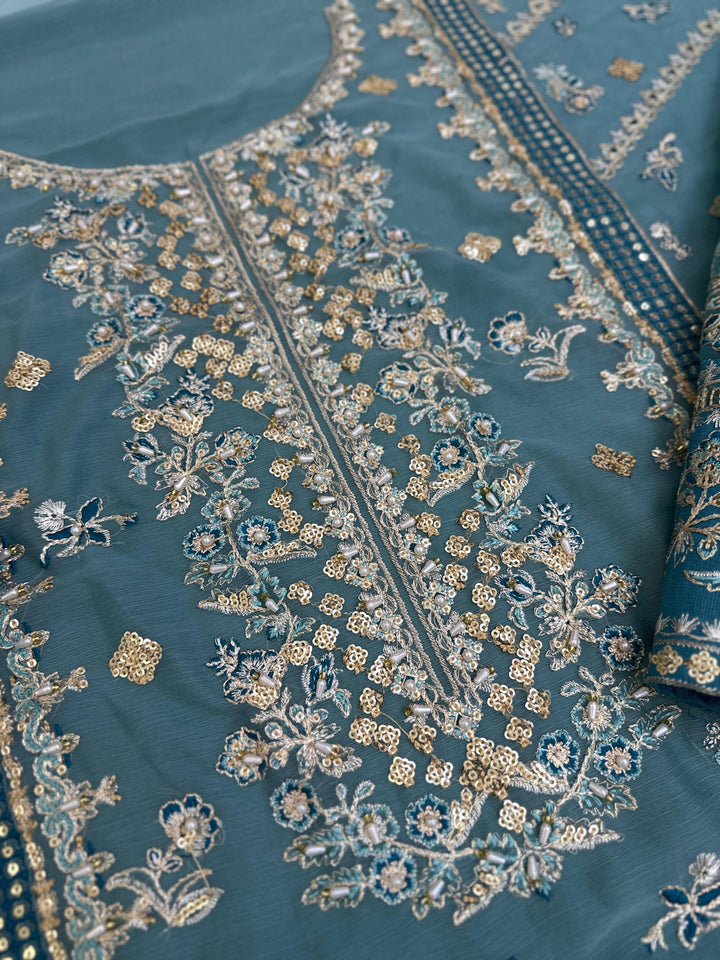 Charizma Chiffon Suit-Replica Suits-Replica Zone