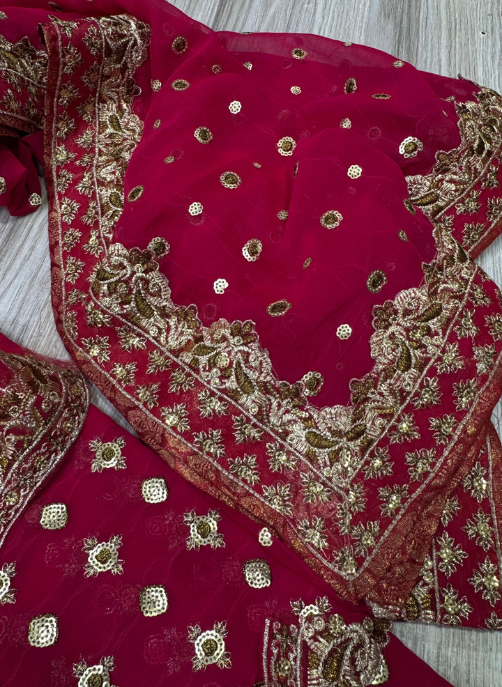 Charizma Chiffon Suit-Replica Suits-Replica Zone