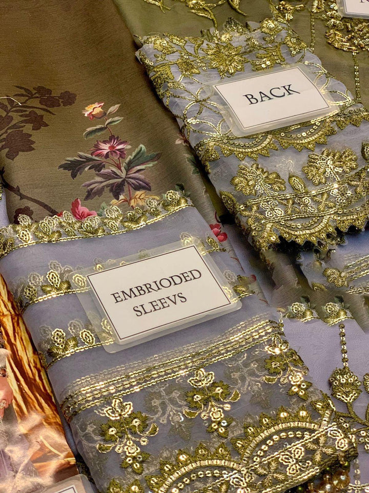 Charizma Chiffon Suit-Replica Suits-Replica Zone