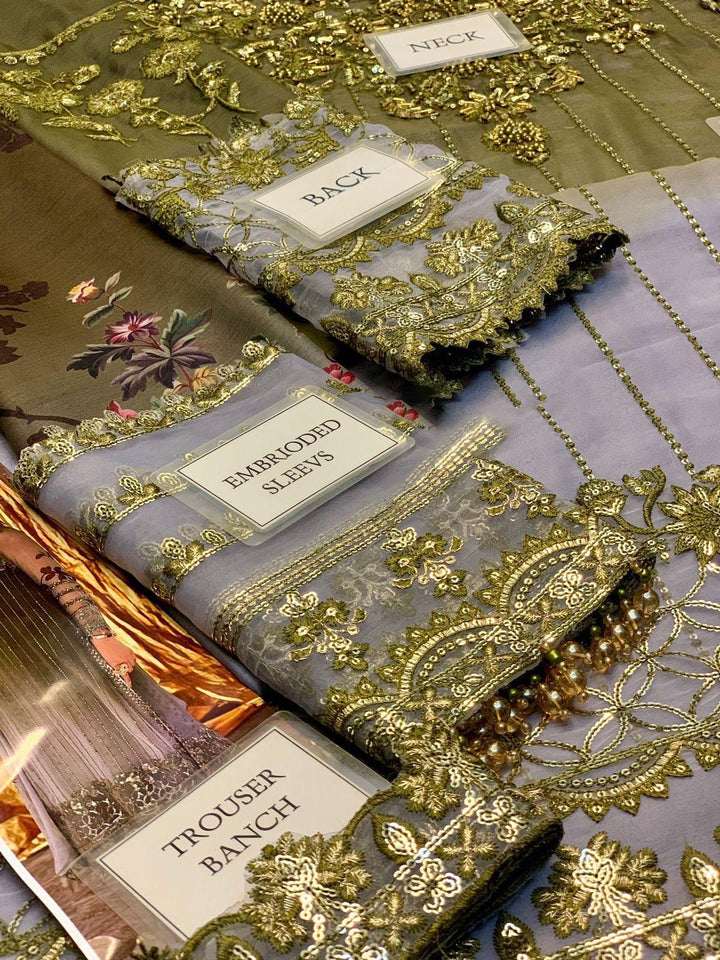 Charizma Chiffon Suit-Replica Suits-Replica Zone