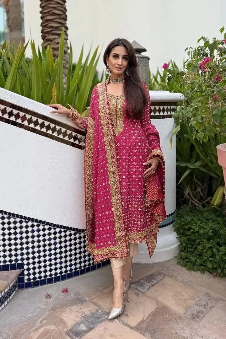 Charizma Chiffon Suit-Replica Suits-Replica Zone