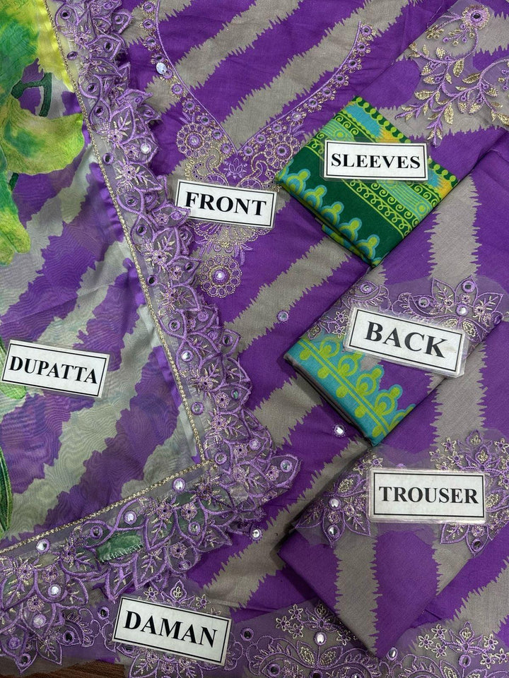 Charizma Lawn Suit-Lawn Suits-Replica Zone