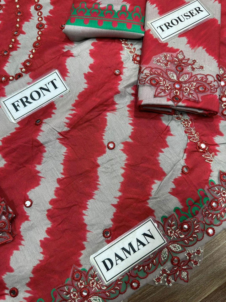 Charizma Lawn Suit-Lawn Suits-Replica Zone