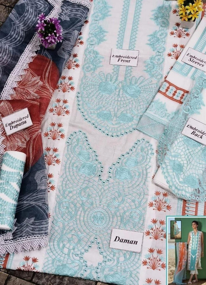 Crimson Cotton Suit-Cotton Suits-Replica Zone