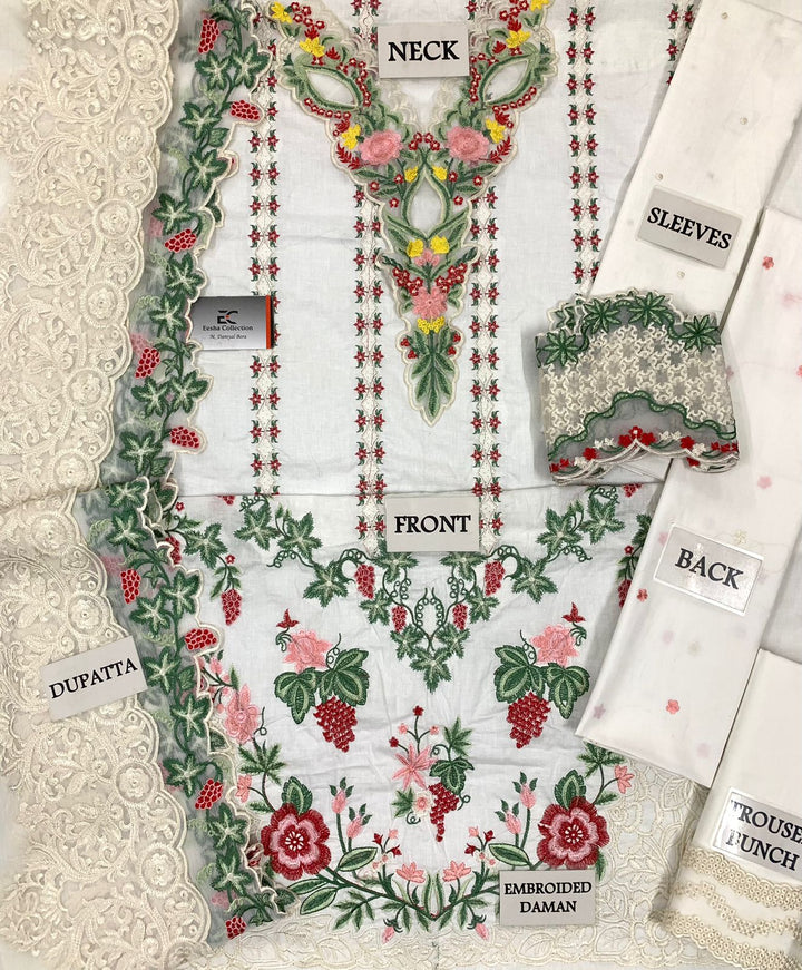 Crimson Lawn Suit-Lawn Suits-Replica Zone
