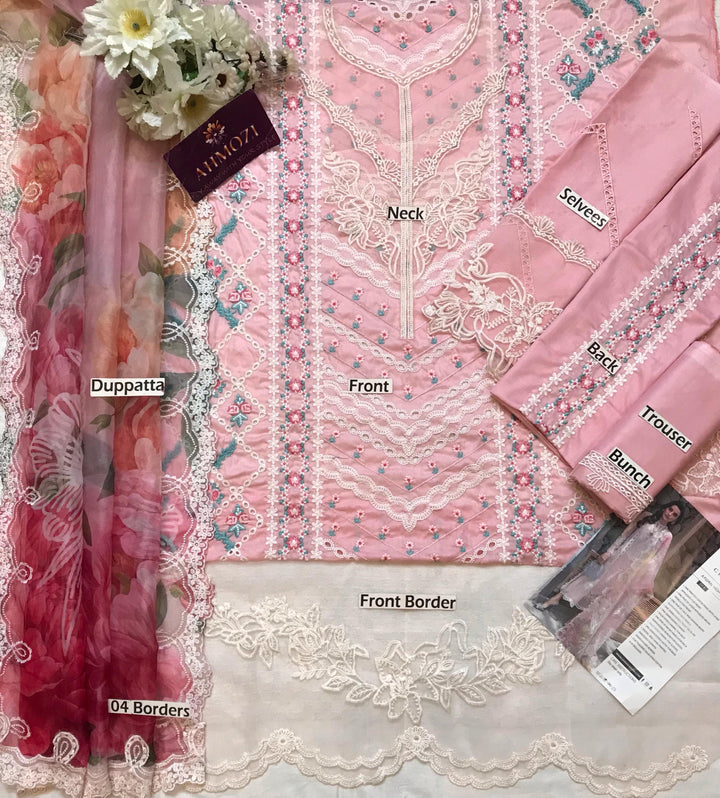 Crimson Lawn Suit-Lawn Suits-Replica Zone