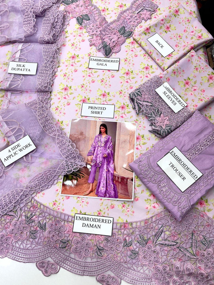 Crimson Lawn Suit-Lawn Suits-Replica Zone