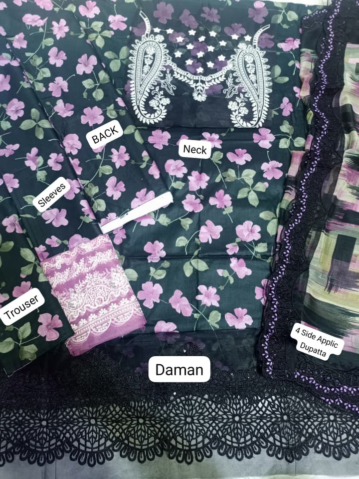 Crimson Lawn Suit-Lawn Suits-Replica Zone