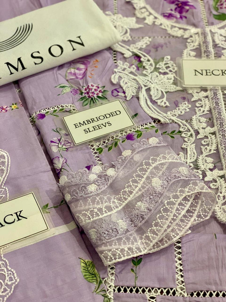 Crimson Lawn Suit-Lawn Suits-Replica Zone