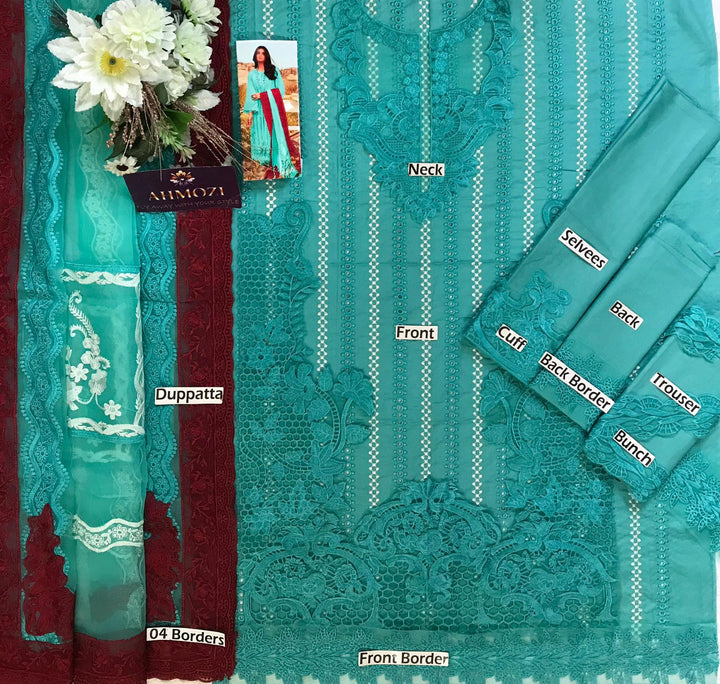Crimson Lawn Suit-Lawn Suits-Replica Zone