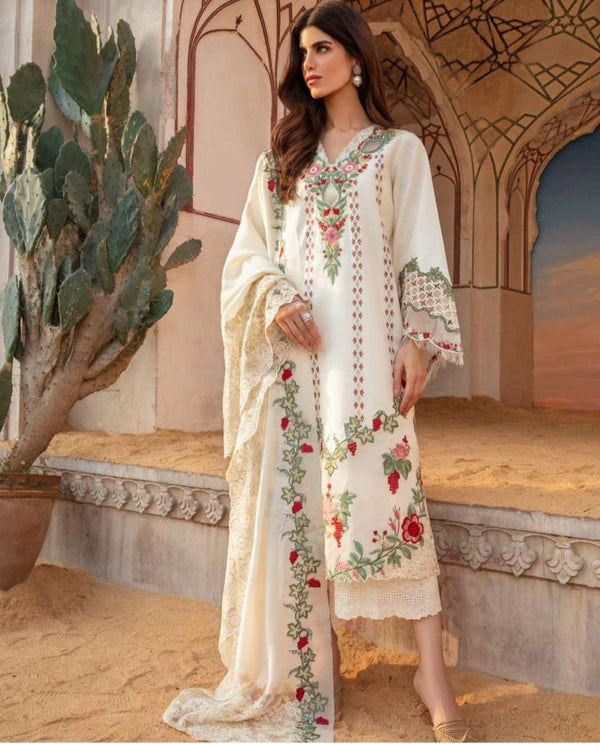Crimson Lawn Suit-Lawn Suits-Replica Zone