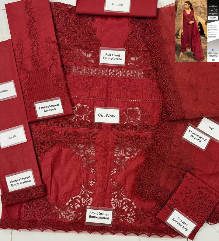 Crimson Saira Shakira Cotton Suit-Cotton Suits-Replica Zone