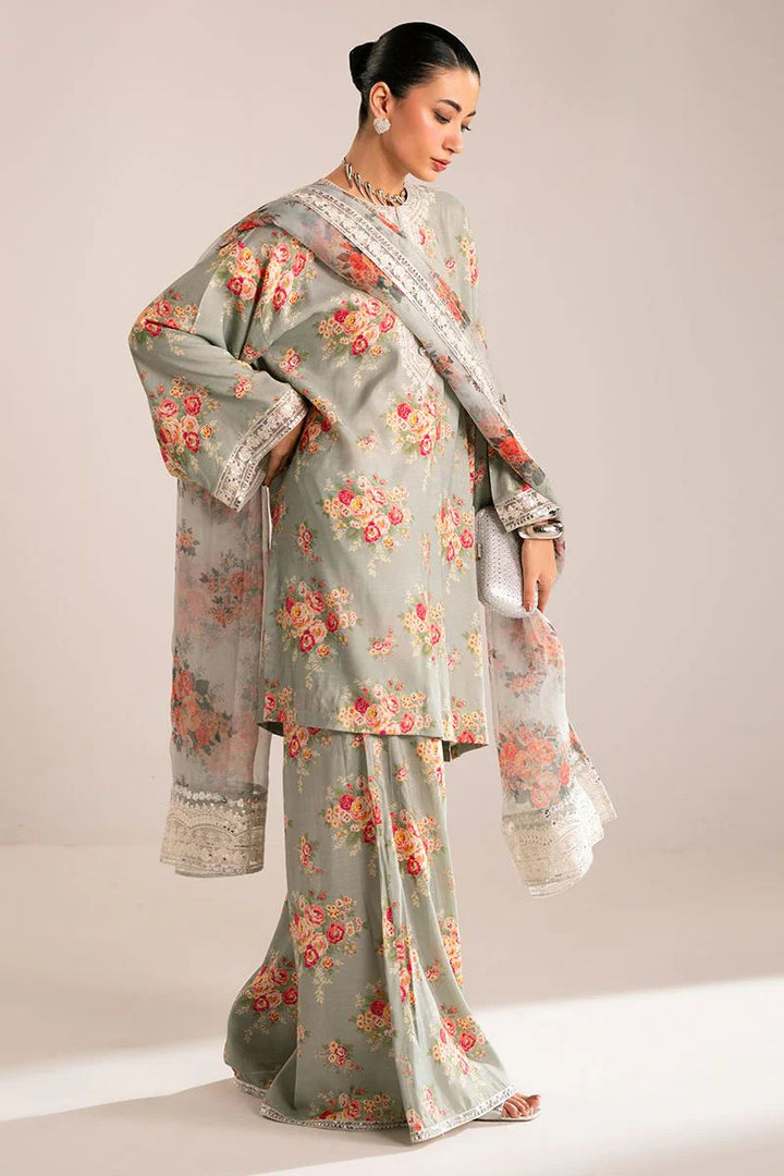 Cross Stitch Raw Silk Suit-Replica Suits-Replica Zone