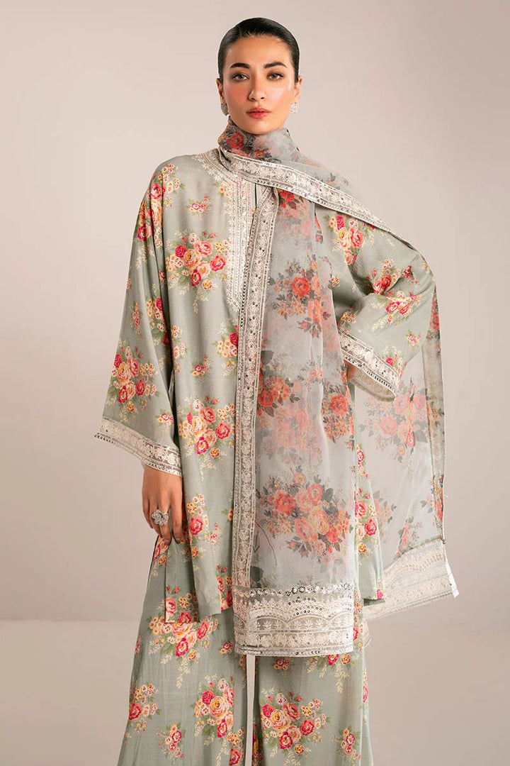 Cross Stitch Raw Silk Suit-Replica Suits-Replica Zone