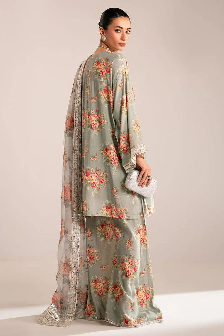 Cross Stitch Raw Silk Suit-Replica Suits-Replica Zone