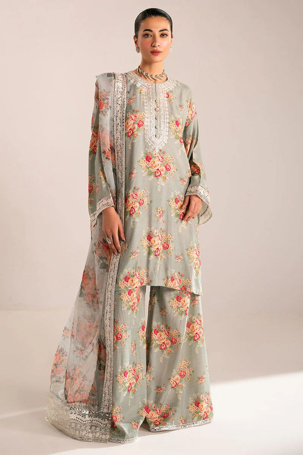 Cross Stitch Raw Silk Suit-Replica Suits-Replica Zone