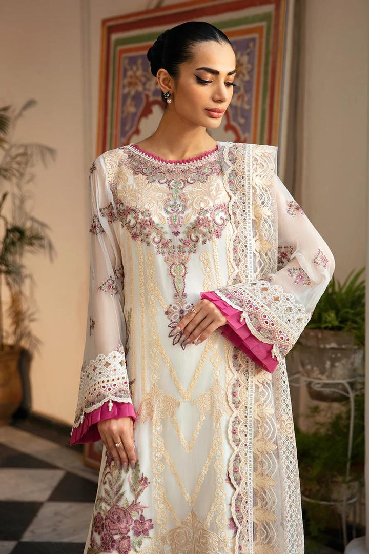 Dastak Chiffon Suit-Replica Suits-Replica Zone