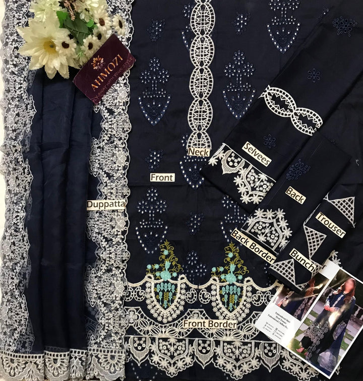 Elaf Cotton Suit-Cotton Suits-Replica Zone