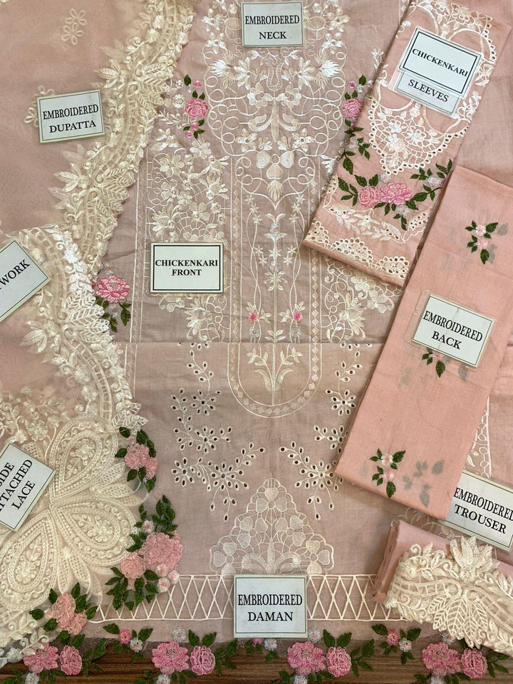 Elaf Cotton Suit-Cotton Suits-Replica Zone