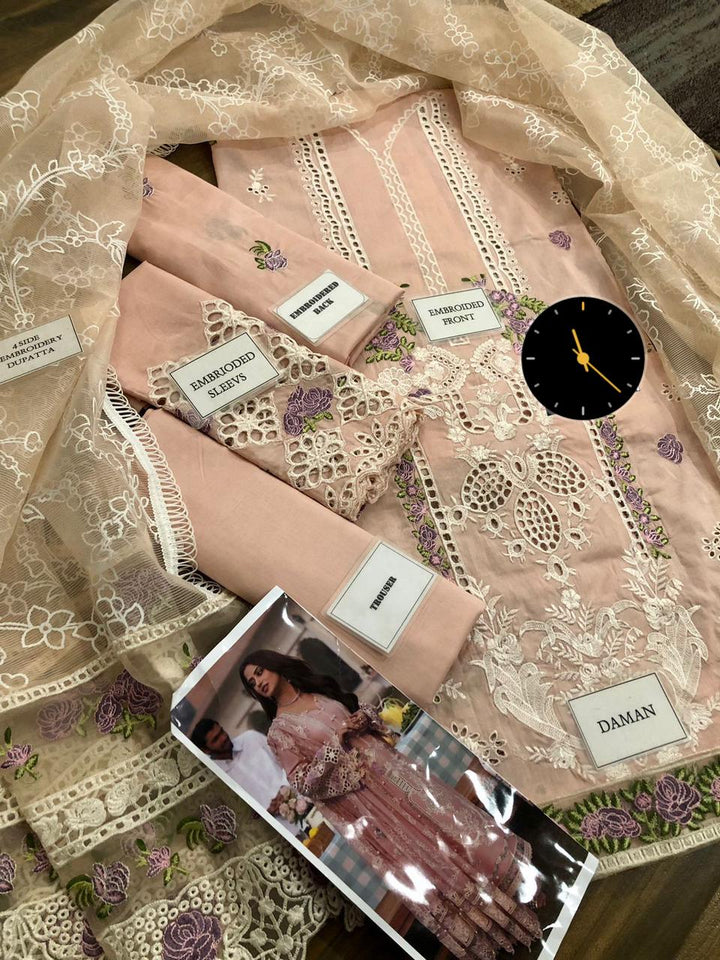 Elaf Cotton Suit-Cotton Suits-Replica Zone