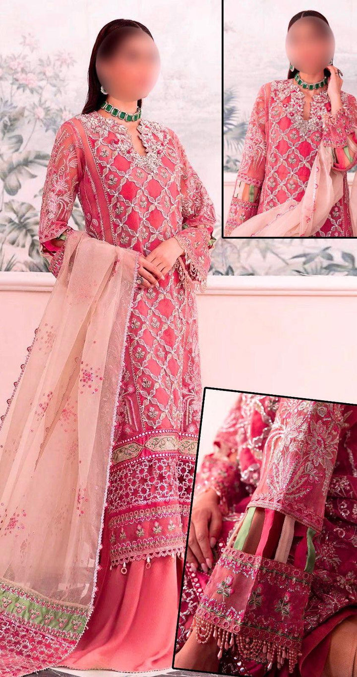 Elaf Organza Bridal Suit-Bridal Suits-Replica Zone