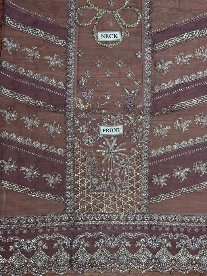 Elaf Organza Suit-Replica Suits-Replica Zone