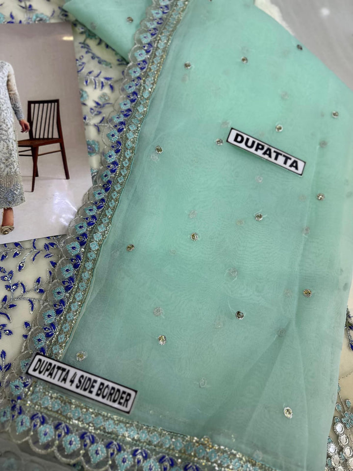 Elaf Organza Suit-Replica Suits-Replica Zone