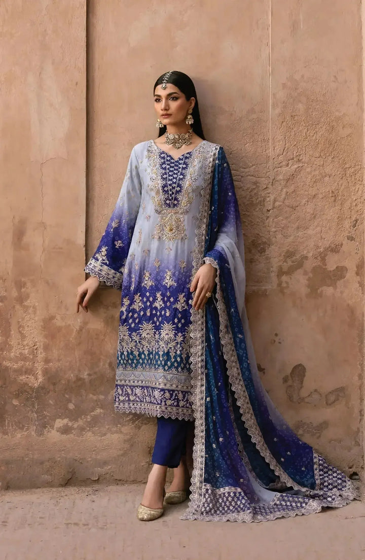 Emaan Adeel Chiffon Suit-Replica Suits-Replica Zone