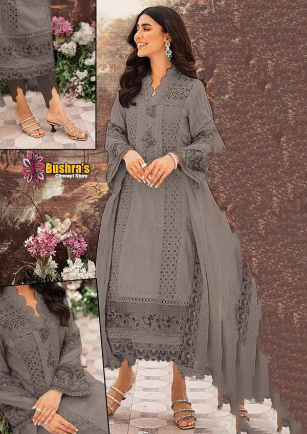 Embroidered Lawn Suit-Lawn Suits-Replica Zone
