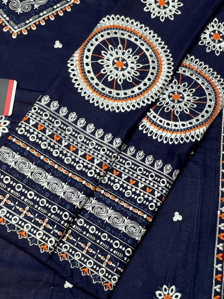 Erum Khan Cotton Suit-Cotton Suits-Replica Zone