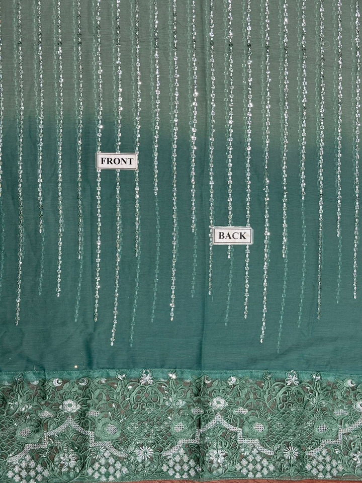 Fahad Hussain Chiffon Suit-Replica Suits-Replica Zone