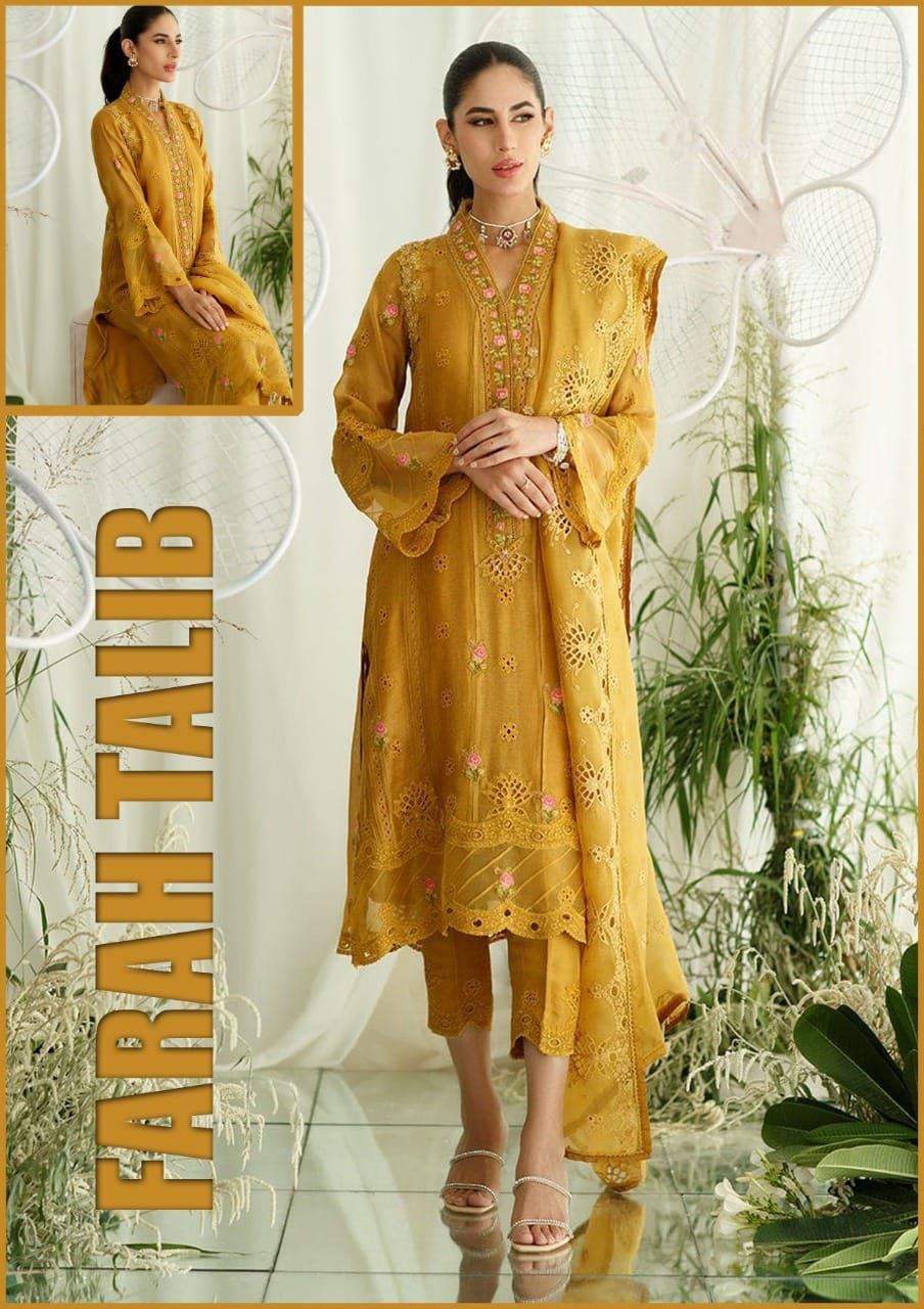 Farah Talib-Mustard-Cotton-Replica Zone