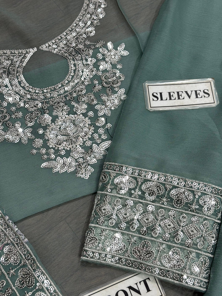 Farasha Chiffon Suit-Replica Suits-Replica Zone