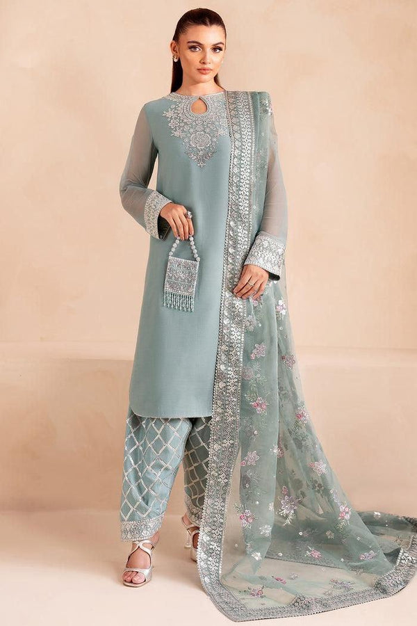 Farasha Chiffon Suit-Replica Suits-Replica Zone