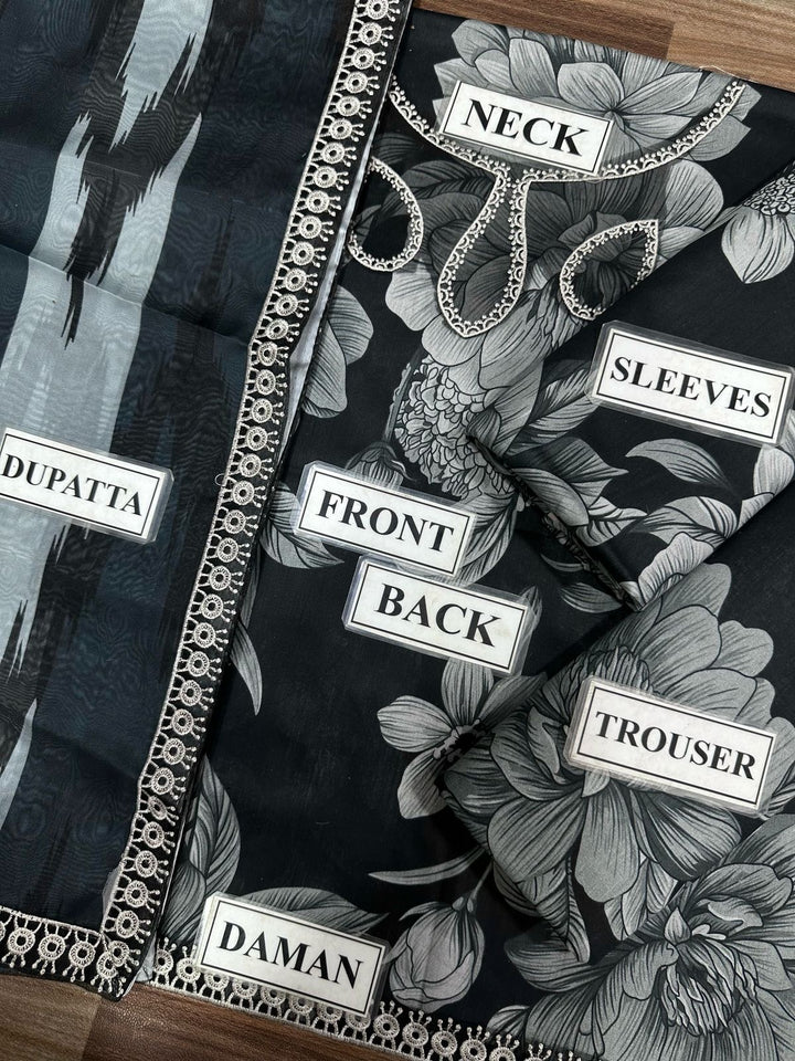 Farasha Lawn Suit-Lawn Suits-Replica Zone