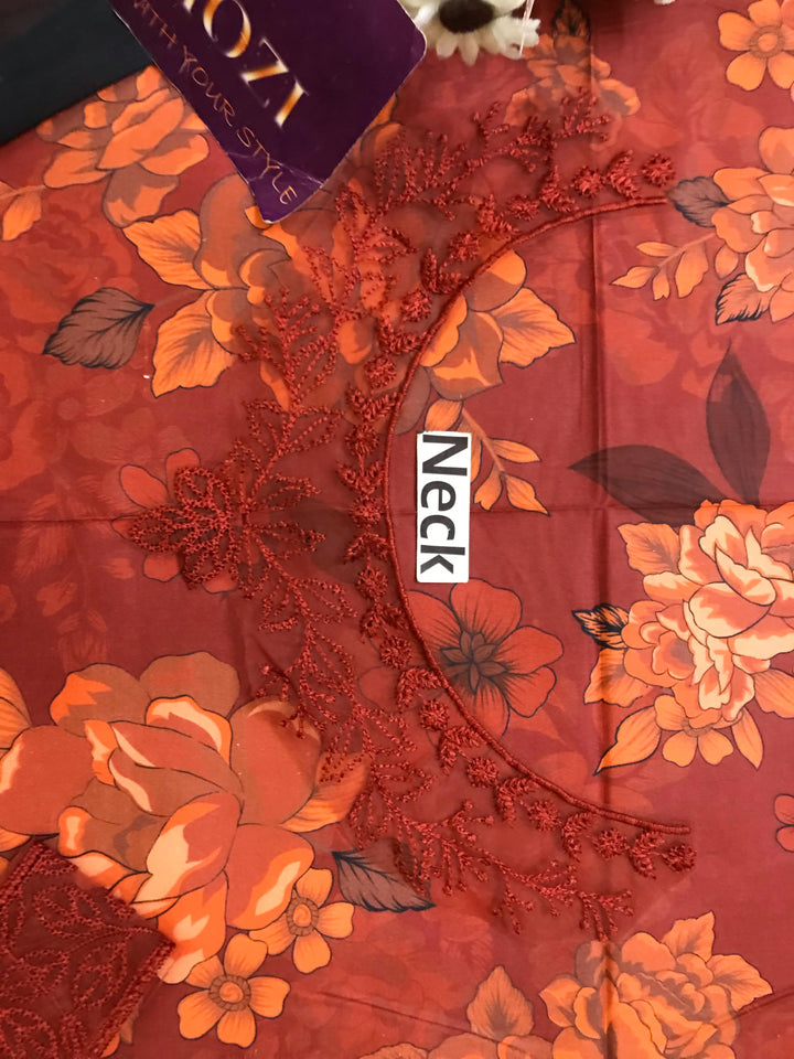 Farasha Lawn Suit-Lawn Suits-Replica Zone