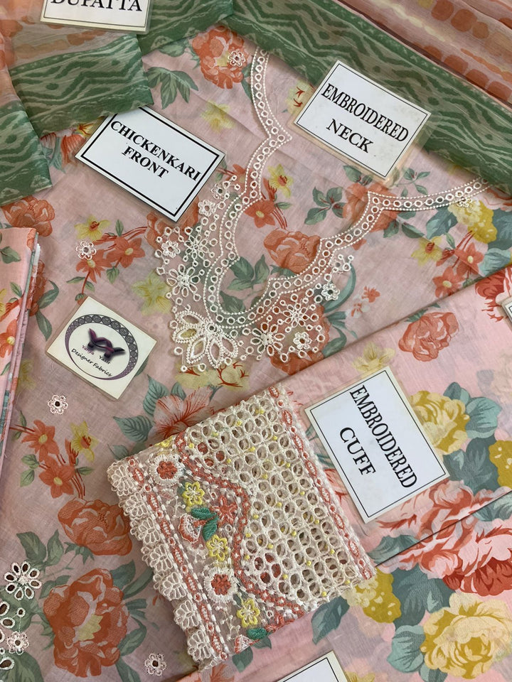 Farasha Lawn Suit-Lawn Suits-Replica Zone