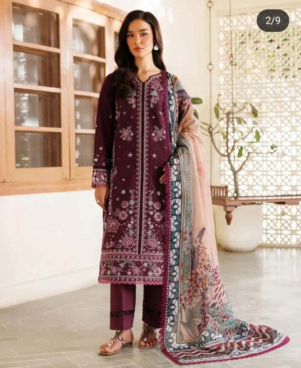 Farasha Lawn Suit-Lawn Suits-Replica Zone