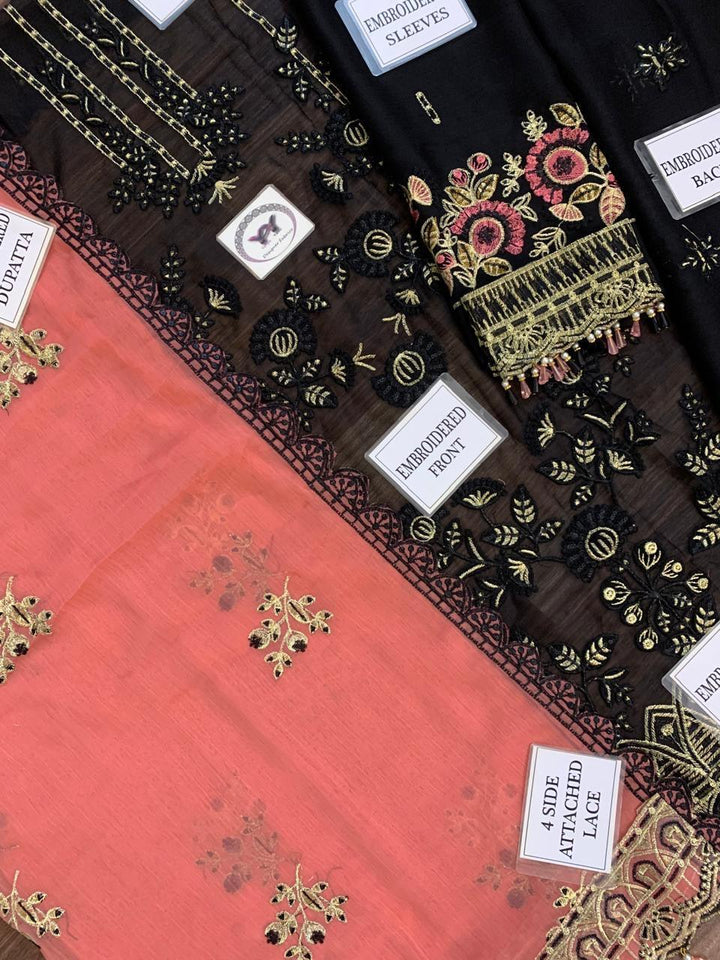 Flossie Chiffon Suit-Replica Suits-Replica Zone