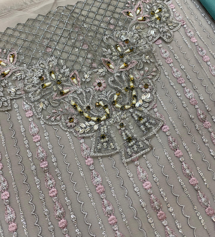 Flossie Chiffon Suit-Replica Suits-Replica Zone