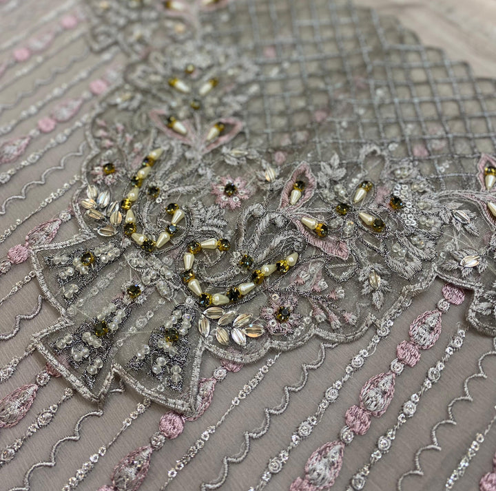 Flossie Chiffon Suit-Replica Suits-Replica Zone