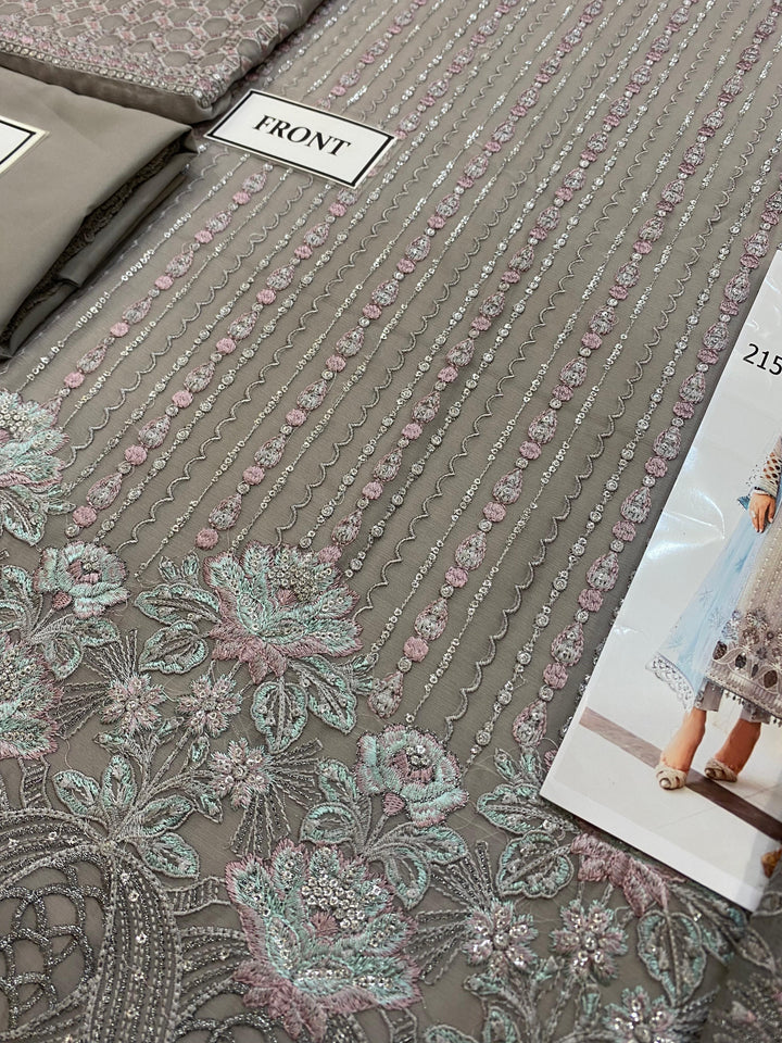 Flossie Chiffon Suit-Replica Suits-Replica Zone