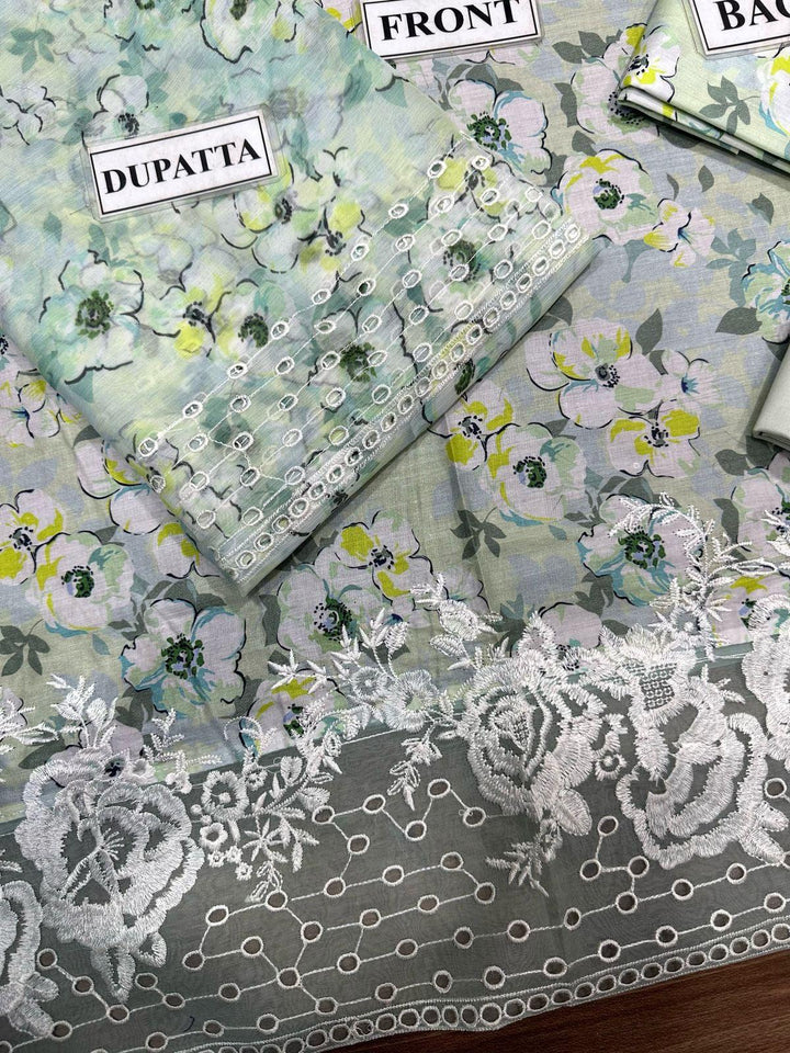 Gul Ahmed Lawn Suit-Lawn Suits-Replica Zone