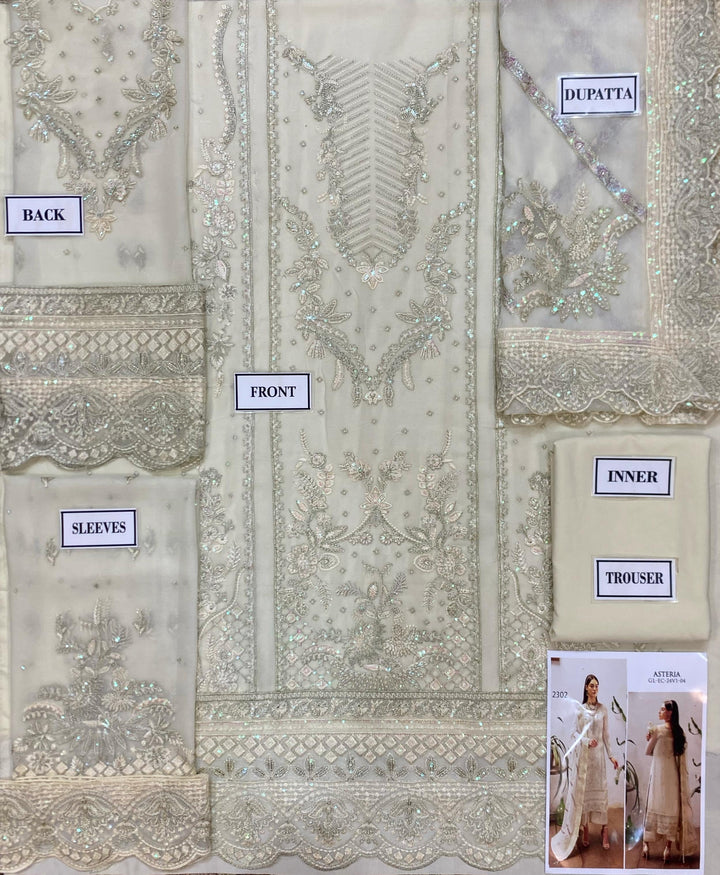 Gulaal Chiffon Suit-Replica Suits-Replica Zone