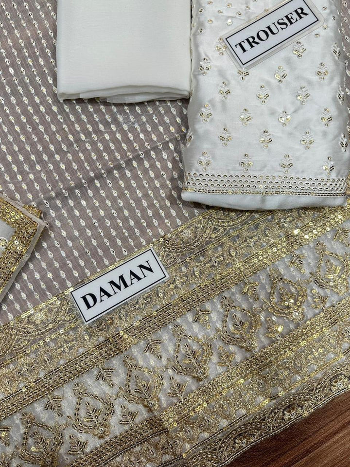 Gulaal Chiffon Suit-Replica Suits-Replica Zone