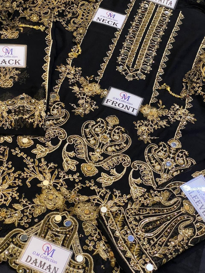 Gulaal Chiffon Suit-Replica Suits-Replica Zone