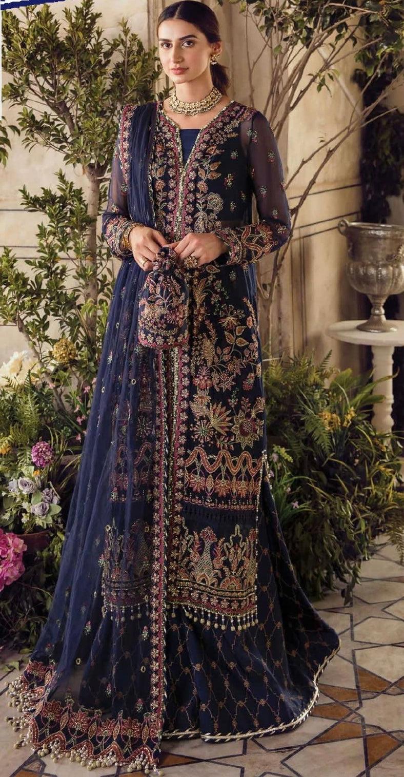Gulaal Chiffon Suit-Bridal Suits-Replica Zone
