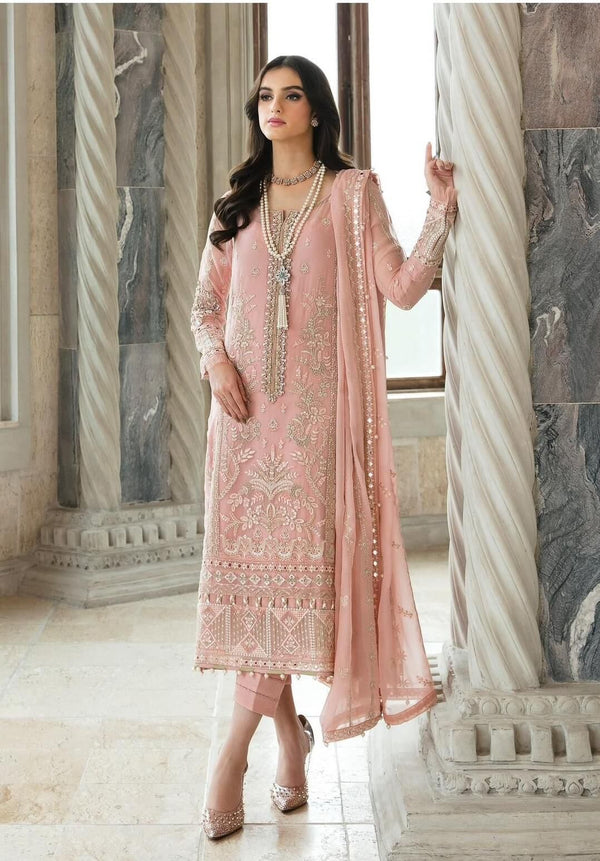 Gulaal Organza Suit-Replica Suits-Replica Zone