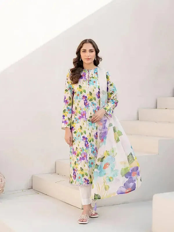 Gull Jee Lawn Suit-Lawn Suits-Replica Zone