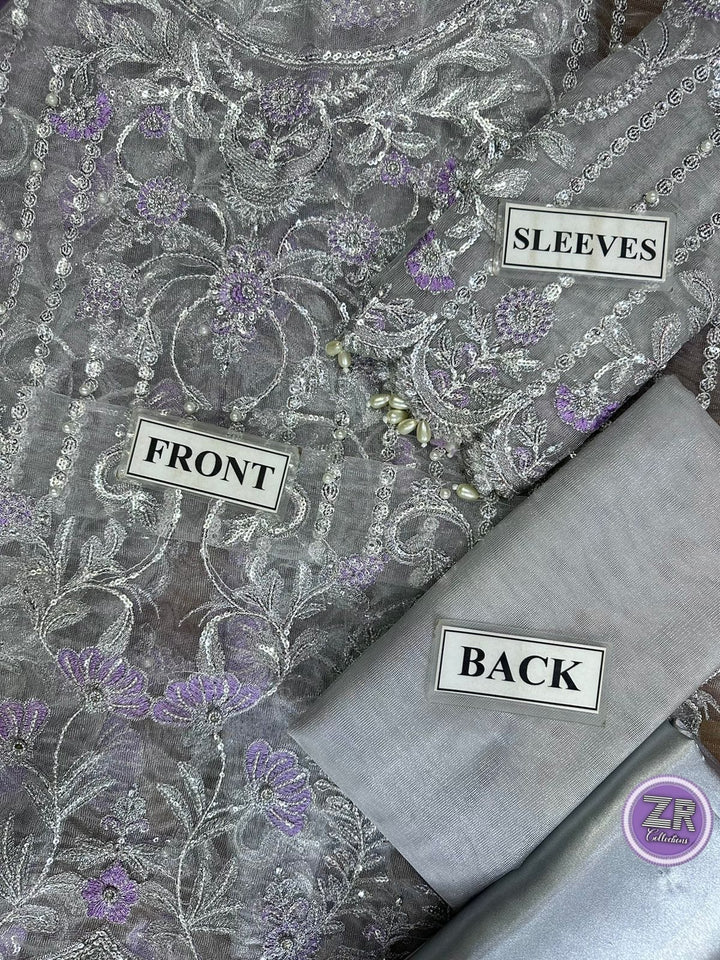 Haniya Amir Net Bridal Suit-Bridal Suits-Replica Zone